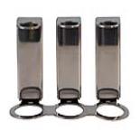 Stainless Steel Triple Dispenser Bracket